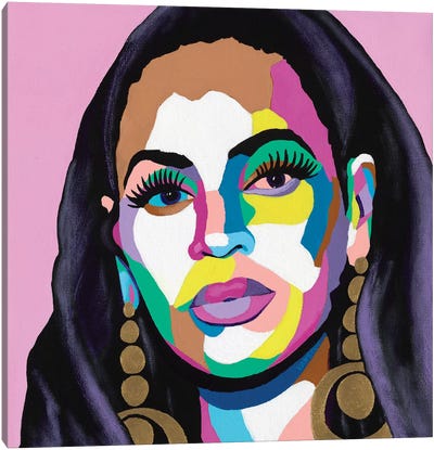 Hail The Queen Canvas Art Print - Beyoncé