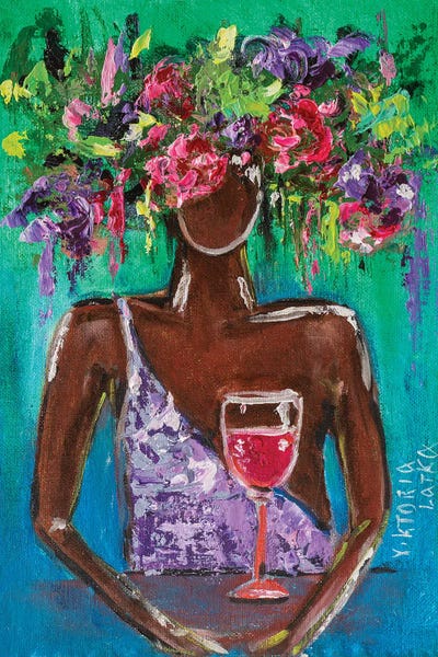 Memories Of The World by Viktoria Latka framed canvas print