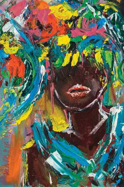 Allegory Of A Sunflower In Bloom by Viktoria Latka canvas print