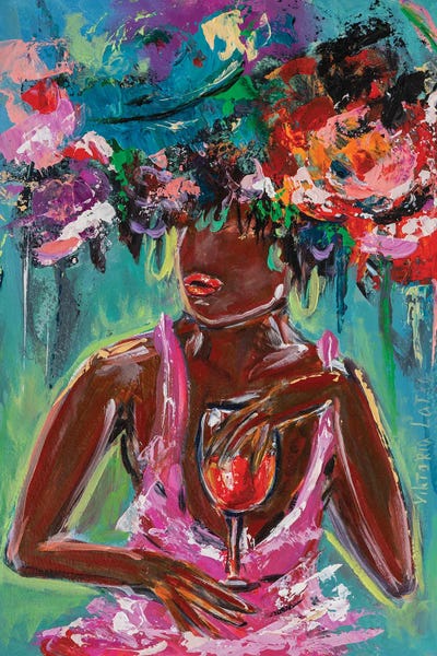 Wine: I'm Playful Today by Viktoria Latka