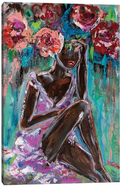 In Full Bloom Canvas Art Print - Viktoria Latka