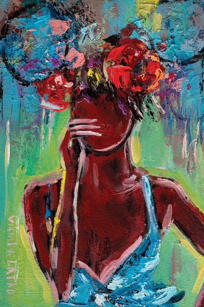 Music Of The First Spring by Viktoria Latka framed canvas print