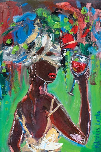 Euphoria In Green by Viktoria Latka multi panel art