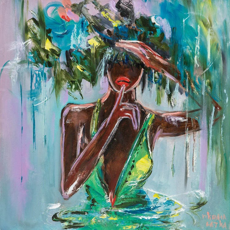 Strokes Of Summer Rain by Viktoria Latka wall art