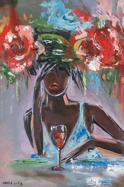 Time Of Thought by Viktoria Latka framed canvas print