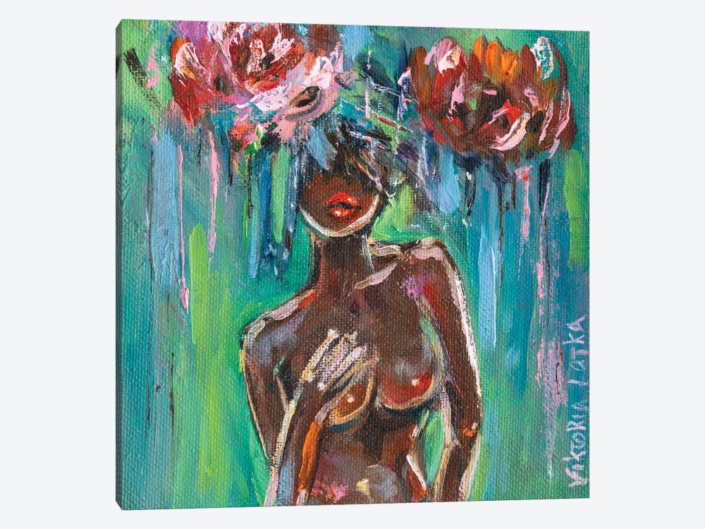 Floral Nude II by Viktoria Latka 1-piece Art Print