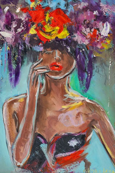 Waiting For John by Viktoria Latka framed canvas print