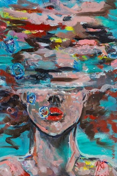 The Silence Of Time From The Outside II by Viktoria Latka multi panel art