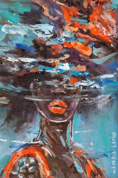 The Silence Of The Underwater Desert II by Viktoria Latka framed canvas print