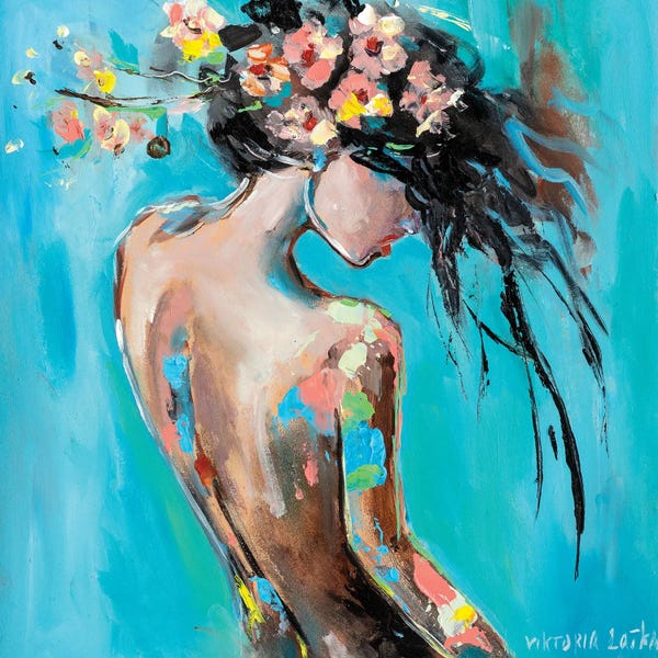 Violet: The Elegance Of A Gerbera Flower by Viktoria Latka