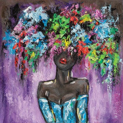 Moonlight Seduction by Viktoria Latka framed canvas print