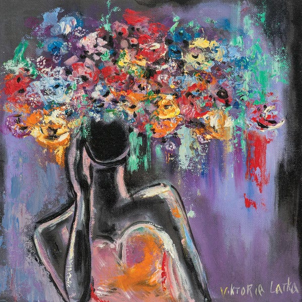 Bohemian Décor: Seductive Chocolate Lady by Viktoria Latka