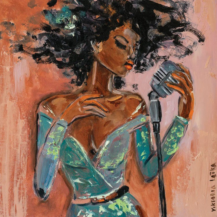 Singer II by Viktoria Latka wall art