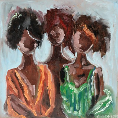 Meeting Friends II by Viktoria Latka multi panel art