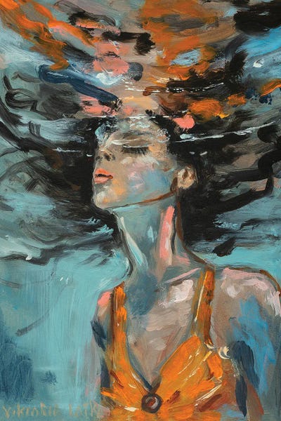 Fine Art Print: Serenity Of The Deep by Viktoria Latka