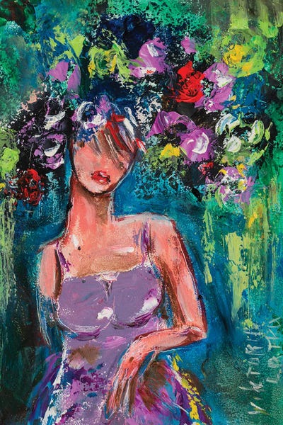 Feeling The Spirit Of Nature by Viktoria Latka framed canvas print