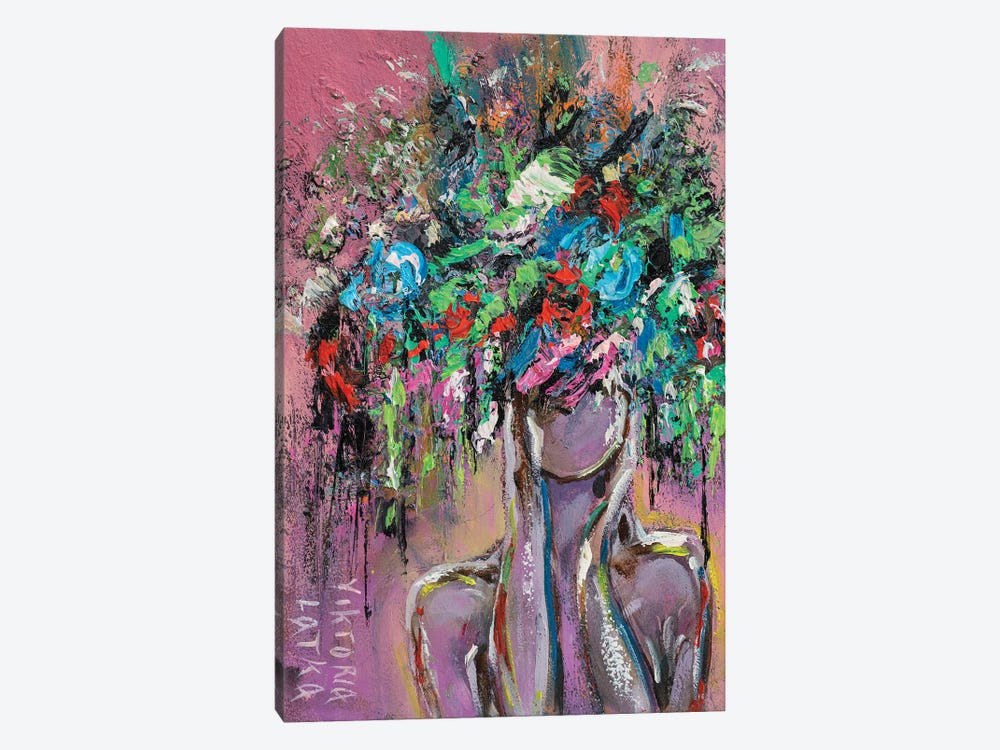 Diana's Purple Mist by Viktoria Latka 1-piece Canvas Artwork