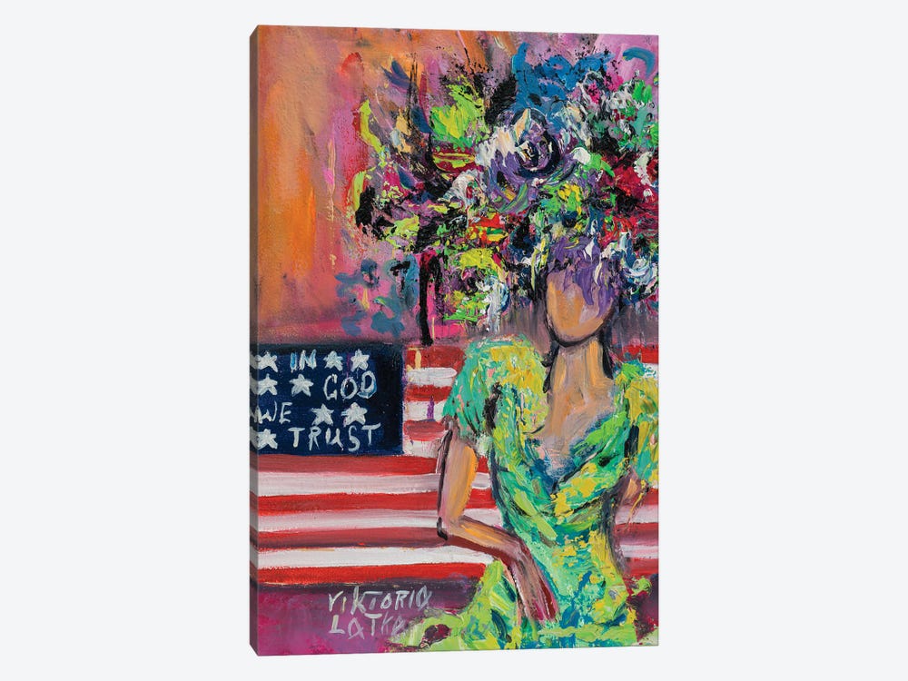 New York In His Full Color by Viktoria Latka 1-piece Canvas Artwork
