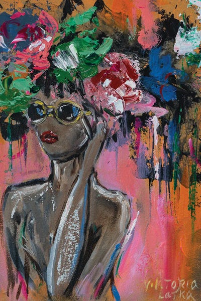 Peaceful Pink Day by Viktoria Latka canvas print