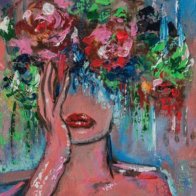 Bright Spirit Blossom by Viktoria Latka canvas print