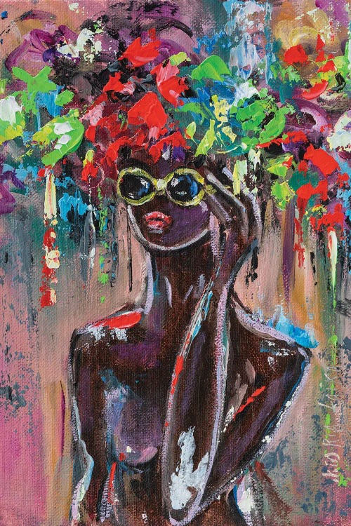 Nude In Sunglasses by Viktoria Latka wall art