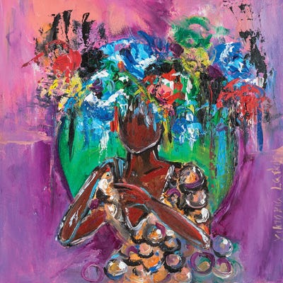 Integration With The Wisdom Of Nature by Viktoria Latka multi panel art