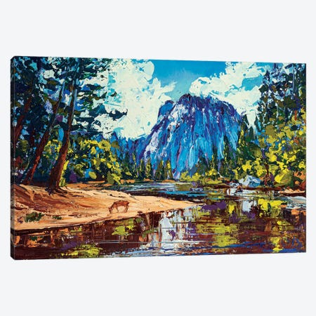 Yosemite National Park Canvas Print #VLC7} by Valeria Luchistaya Canvas Wall Art