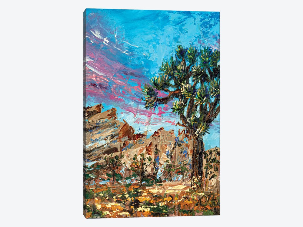 Joshua Tree National Park by Valeria Luchistaya 1-piece Canvas Art