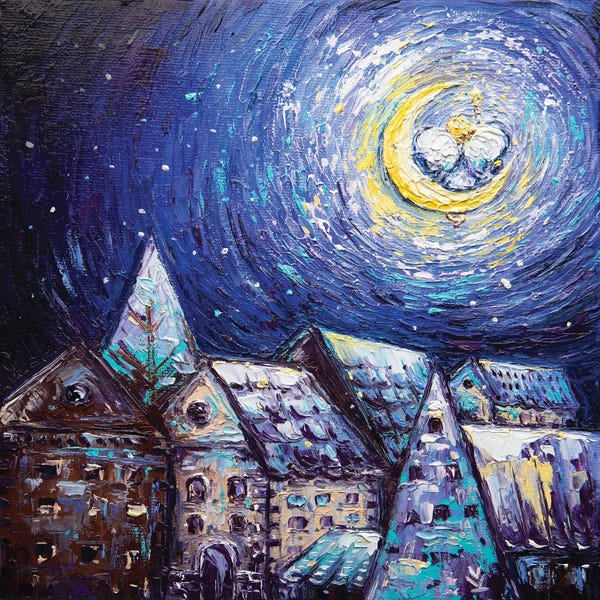 Starry Night Collection: Angel by Vlada Koval