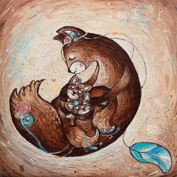 Squirrels: Mom’s Love by Vlada Koval