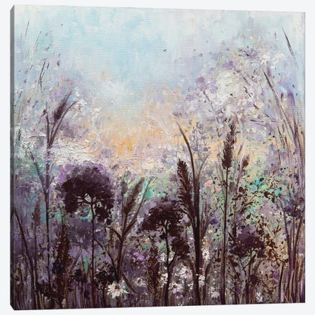 Spring Meadow Canvas Print #VLK29} by Vlada Koval Canvas Wall Art