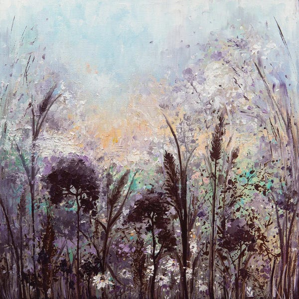 Palette Knife Prints: Spring Meadow by Vlada Koval