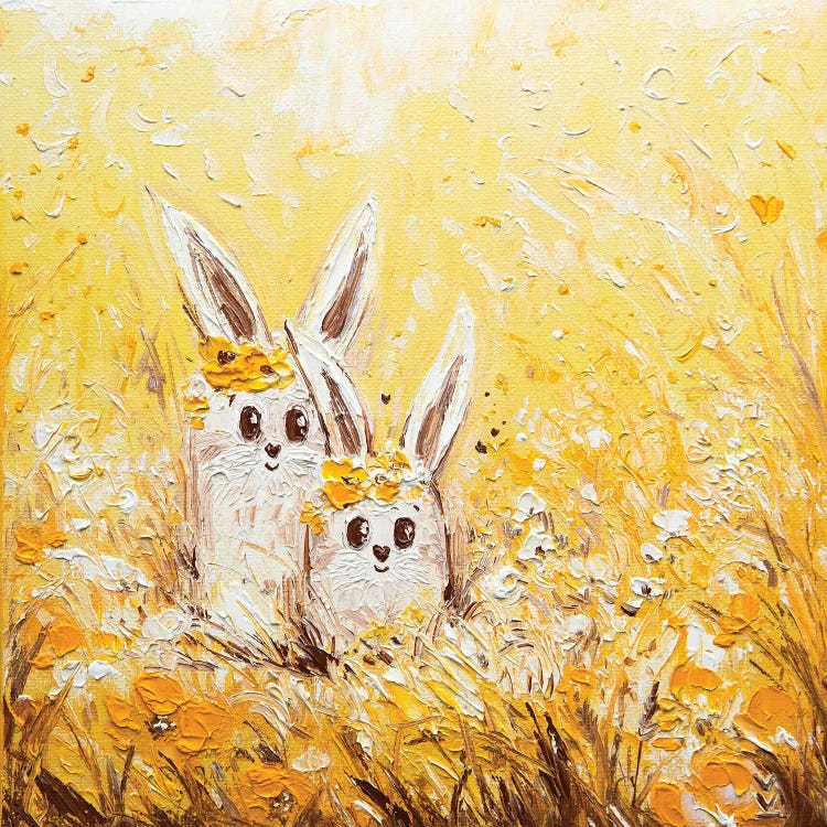 Sun Hares by Vlada Koval wall art