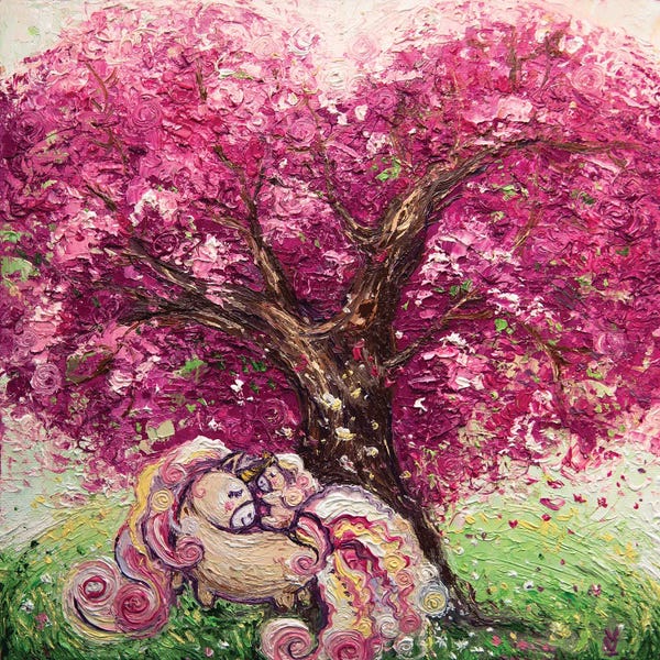 Unicorns: Tree Of Love And Unicorns by Vlada Koval