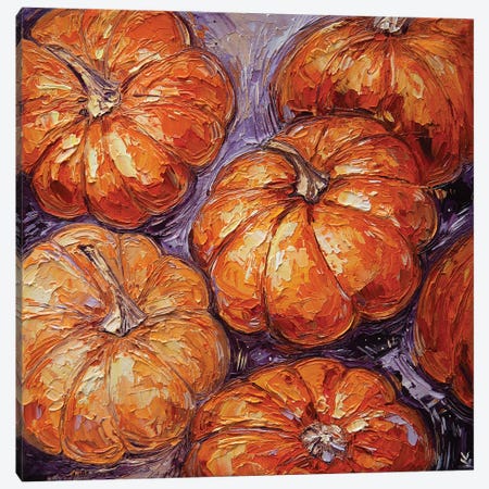 Pumpkin Canvas Print #VLK43} by Vlada Koval Canvas Artwork
