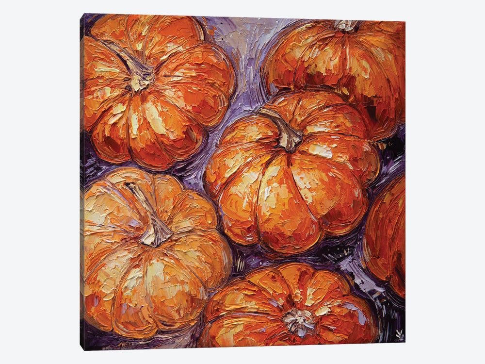 Pumpkin by Vlada Koval 1-piece Canvas Artwork