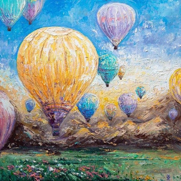 Hot Air Balloons: Cappadocia by Vlada Koval