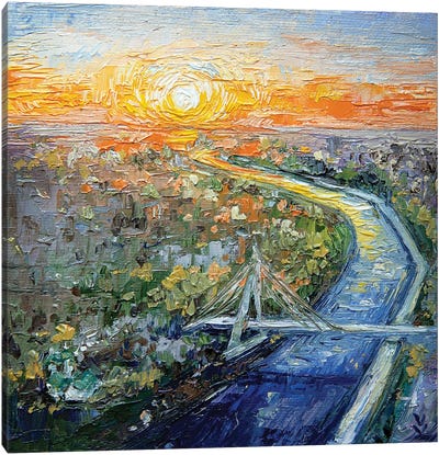 Tyumen City Canvas Art Print - Russia Art