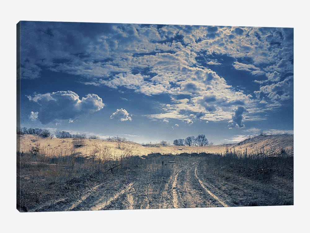 The Road To Nowhere. by ValeriX 1-piece Canvas Art