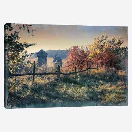 Autumn Evening Canvas Print #VLR40} by ValeriX Canvas Print
