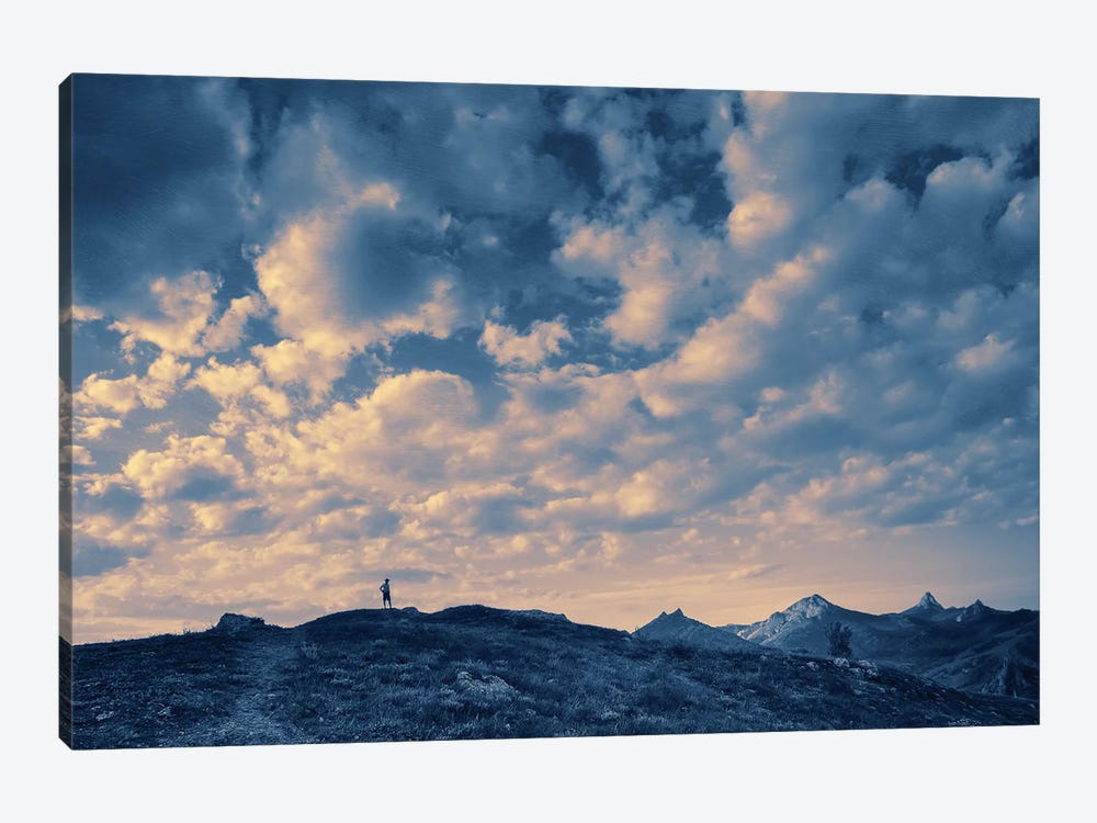 Somewhere On The Endless Expanse by ValeriX 1-piece Canvas Print