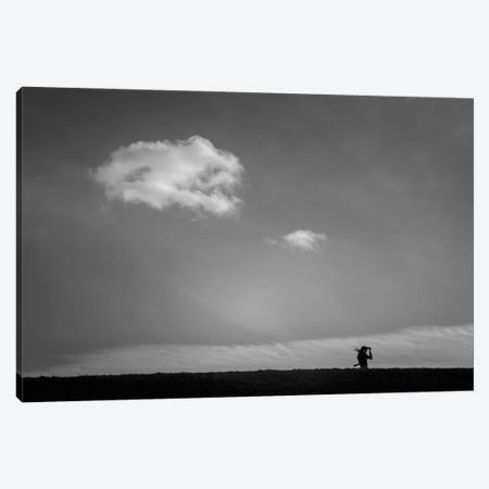 Walking With The Clouds Canvas Print #VLR86} by ValeriX Canvas Wall Art