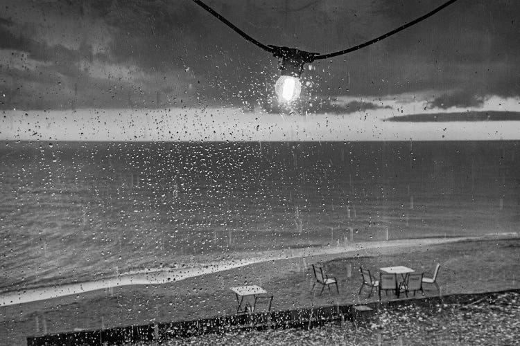 Raining On The Coast Bw