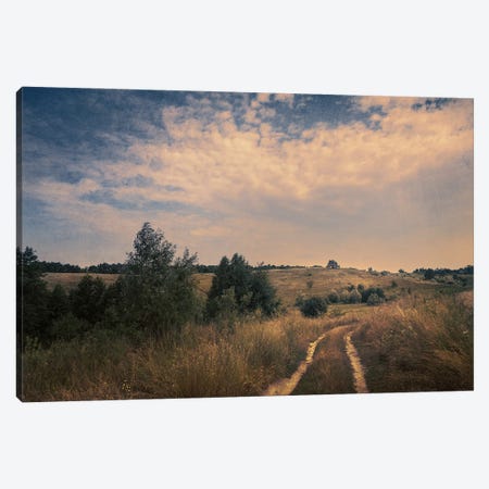 On The Road To Autumn Canvas Print #VLR95} by ValeriX Canvas Print