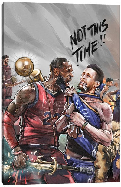 Apocalypse II Canvas Art Print - Basketball Art