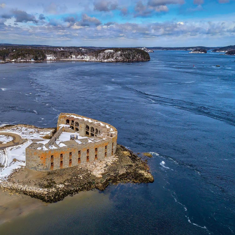 Aerial Fort by Jason Veilleux wall art