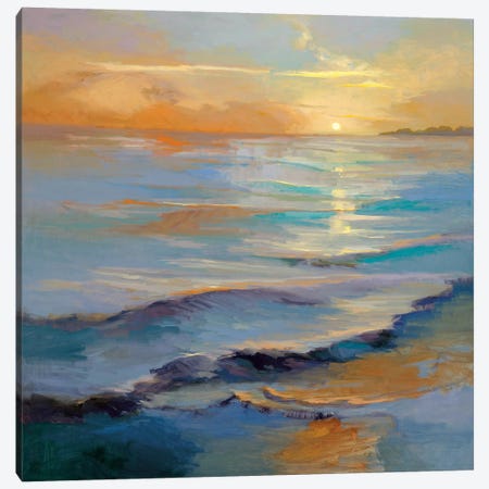 Ocean Overture Canvas Print #VMC1} by Vicki McMurry Canvas Art