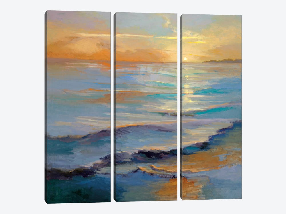 Ocean Overture by Vicki McMurry 3-piece Canvas Art