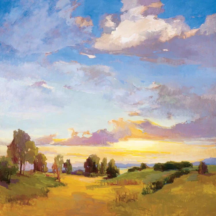 Golden Horizons by Vicki McMurry wall art