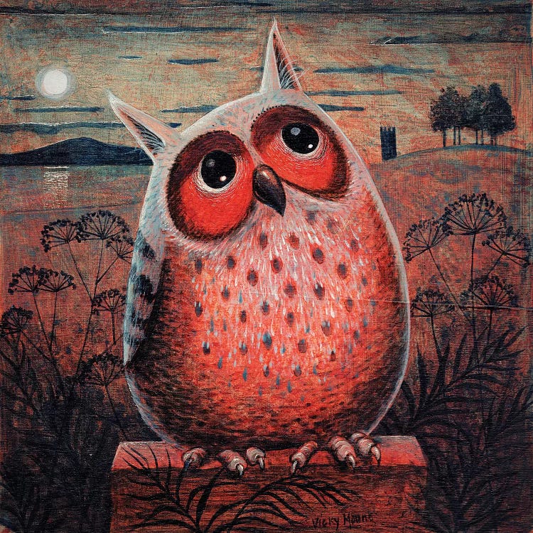Owl by Vicky Mount wall art